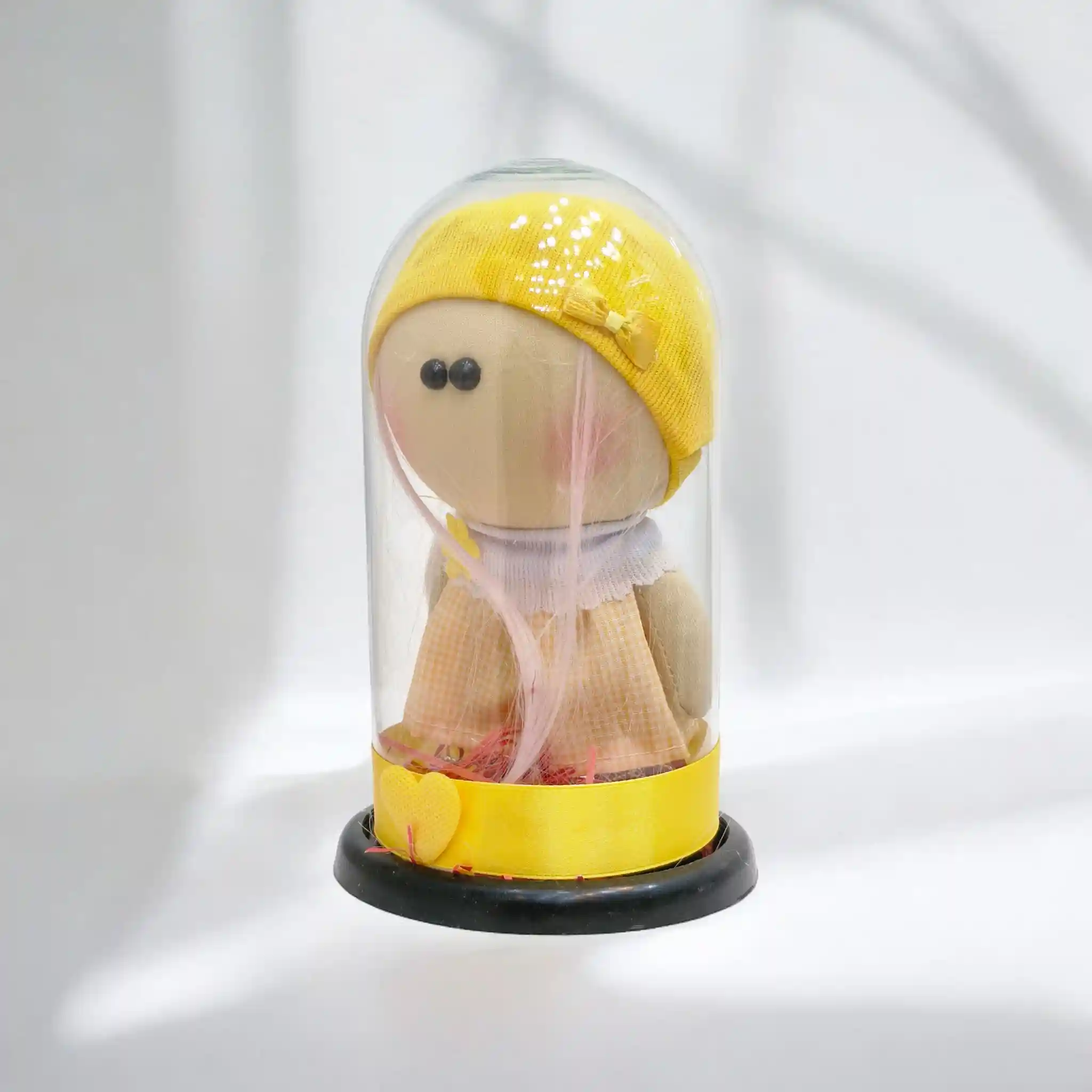 عروسک روسی شیشه ای کوچک GB-002