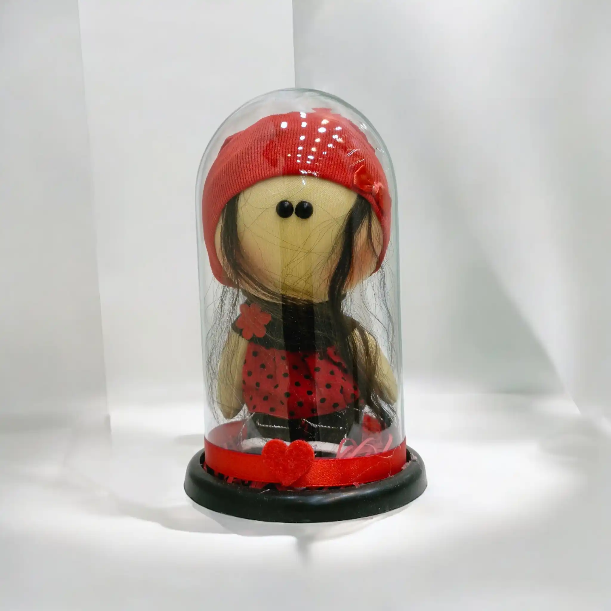 عروسک روسی شیشه ای کوچک GB-002