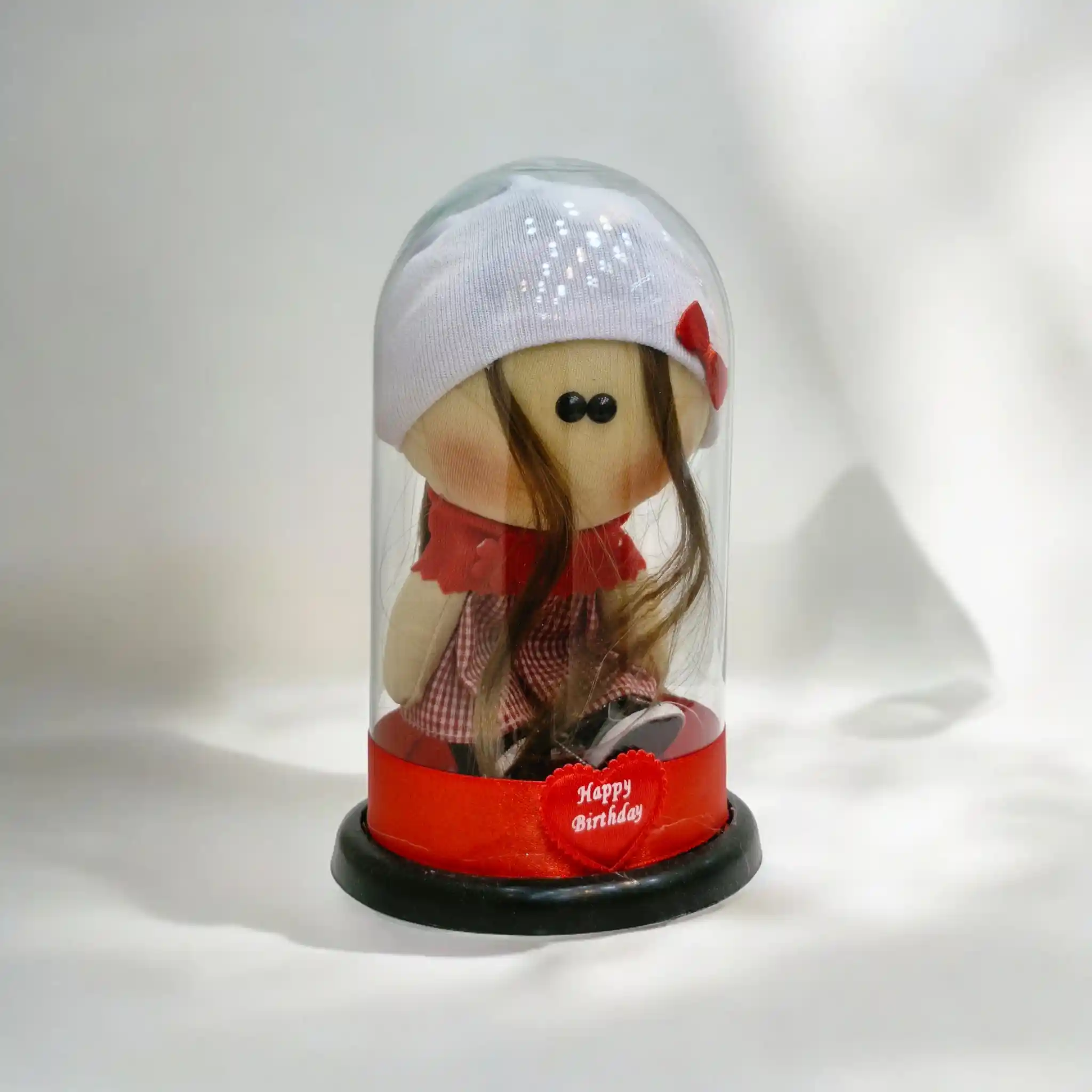 عروسک روسی شیشه ای کوچک GB-002