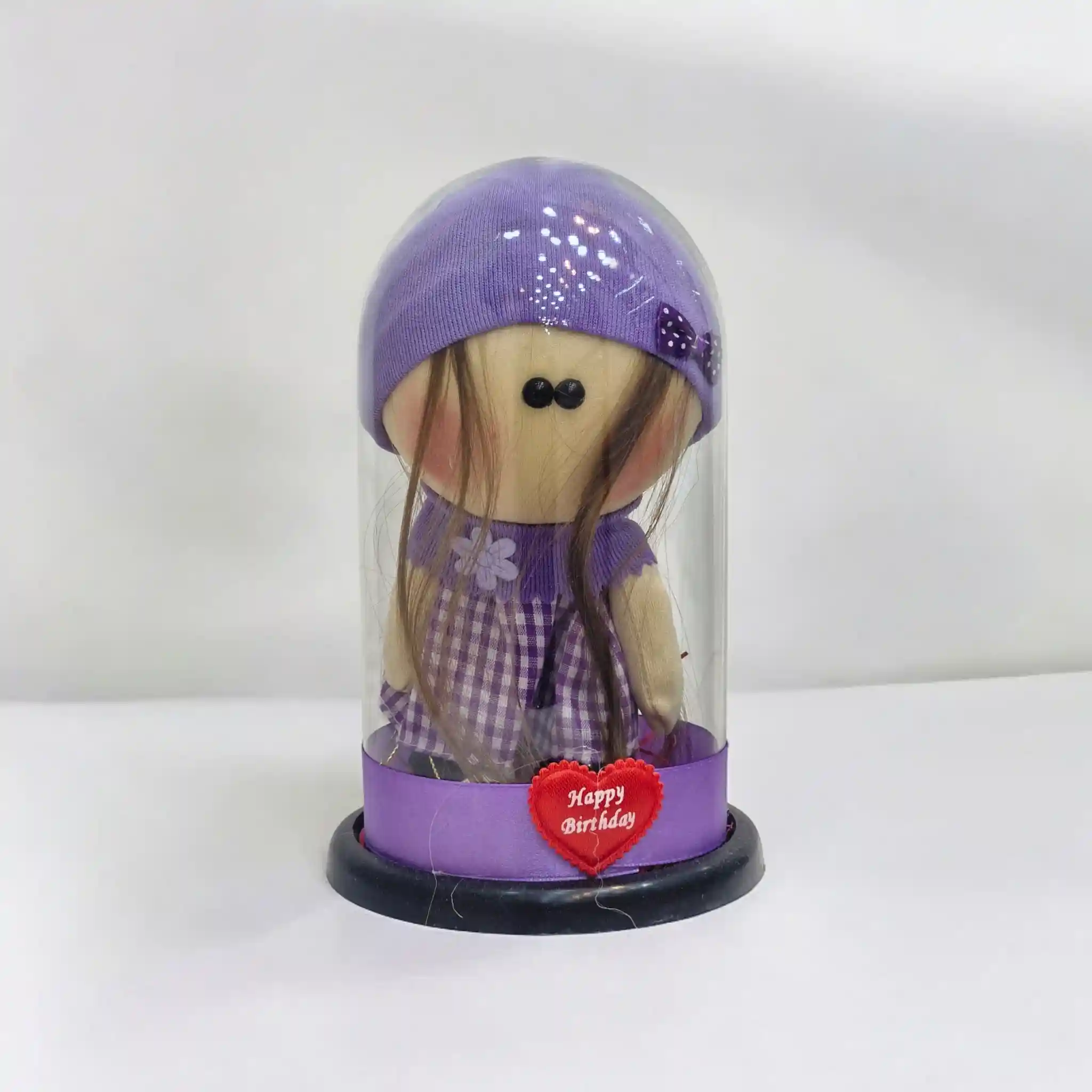 عروسک روسی شیشه ای کوچک GB-002
